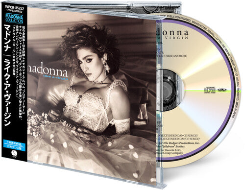 Like a Virgin CD by Madonna album artwork