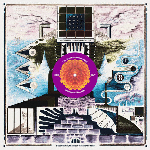 Polygondwanaland LP by King Gizzard and the Lizard Wizard album artwork