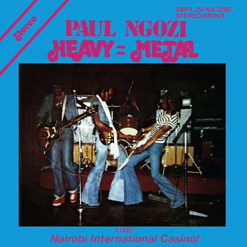Heavy = Metal: Live! Nairobi International Casino! LP by Paul Ngozi album artwork