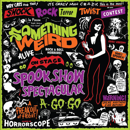 Spook Show Spectacular a-Go-Go LP+DVD by Something Weird album artwork