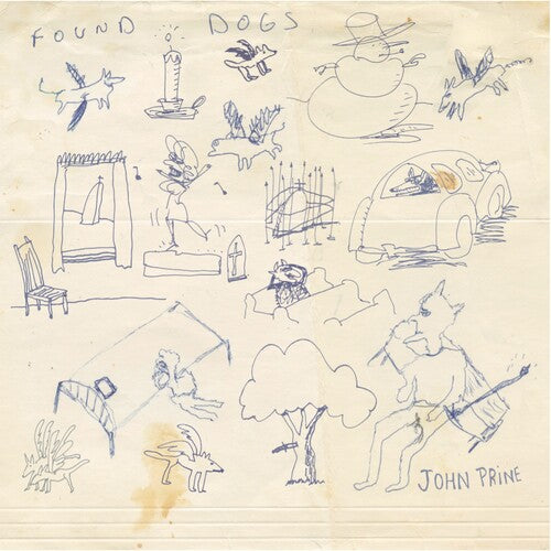 Found Dogs LP by John Prine album artwork
