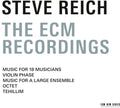 Recordings on ECM LP by Steve Reich album artwork