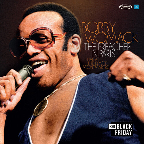 Preacher In Paris - Live Elysee Montmartre 2LP by Bobby Womack album artwork