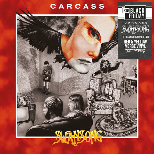 Swansong LP by Carcass album artwork