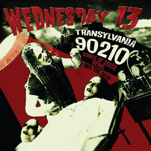 Transylvania 90210 Songs Of Death, Dying, And The Dead LP by Wednesday 13 album artwork