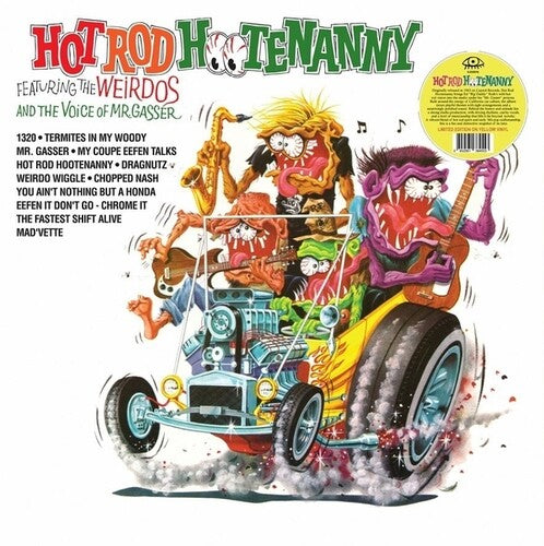 Hot Rod Hootenanny LP by Mr. Gasser/Weirdos album artwork