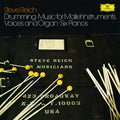 Drumming; Music for Mallet Instruments, Voices, and Organ; Six Pianos 3LP by Steve Reich album artwork