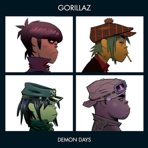 Demon Days CASSETTE by Gorillaz album artwork