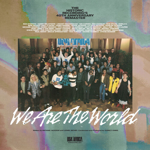 We Are The World 7" by USA for Africa album artwork