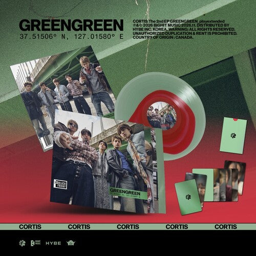 Greengreen_Playextended LP by Cortis album artwork