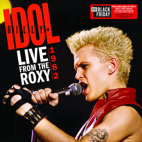 Live From The Roxy 1982 2LP by Billy Idol album artwork