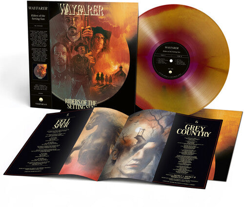 Riders of the Setting Sun LP by Wayfarer album artwork