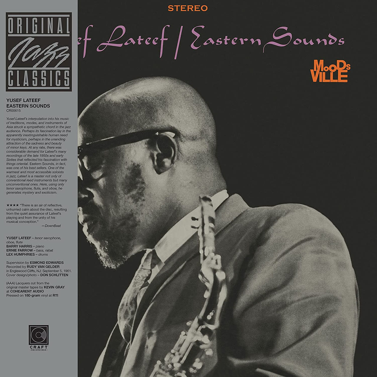 Eastern Sounds LP by Yusef Lateef album artwork