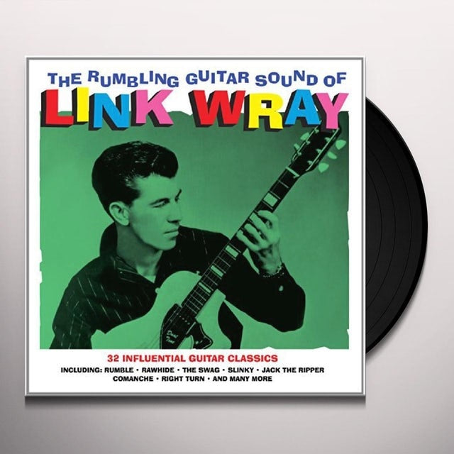 Rumbling Guitar Sound of... 2LP by Link Wray album artwork