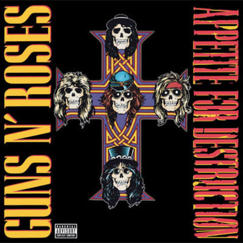 Appetite for Destruction LP by Guns N Roses album artwork