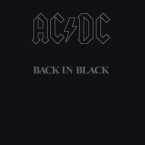 Back in Black LP by AC/DC album artwork