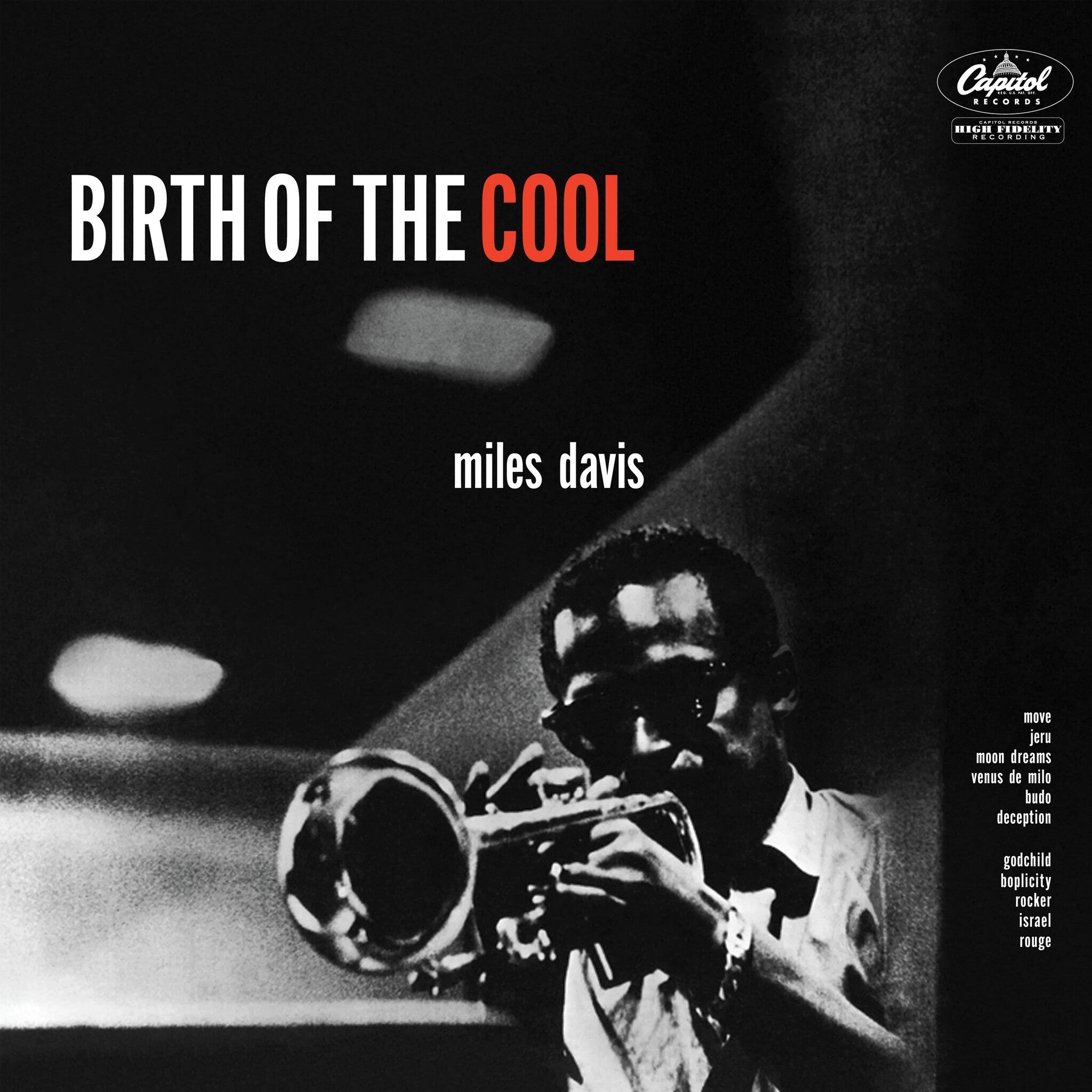 Birth of the Cool LP by Miles Davis album artwork