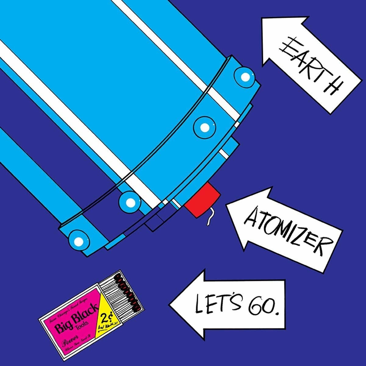 Atomizer LP by Big Black album artwork