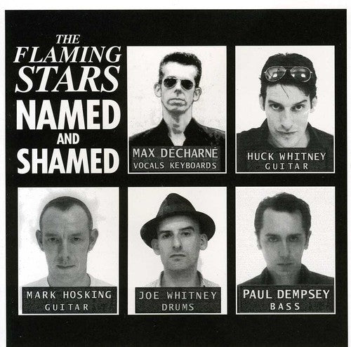 Named and Shamed CD by The Flaming Stars album artwork