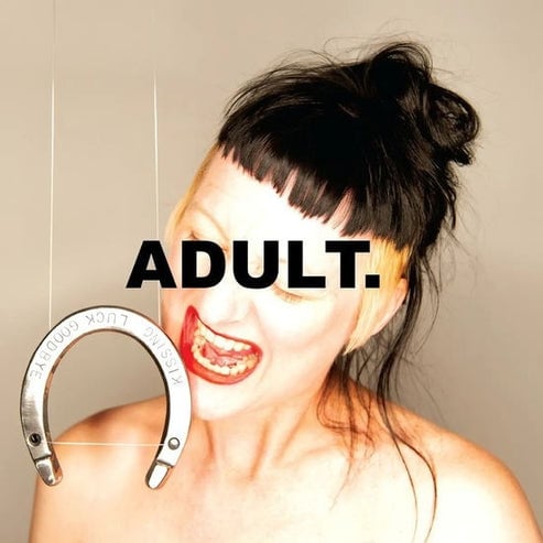 Kissing Luck Goodbye LP by Adult. album artwork