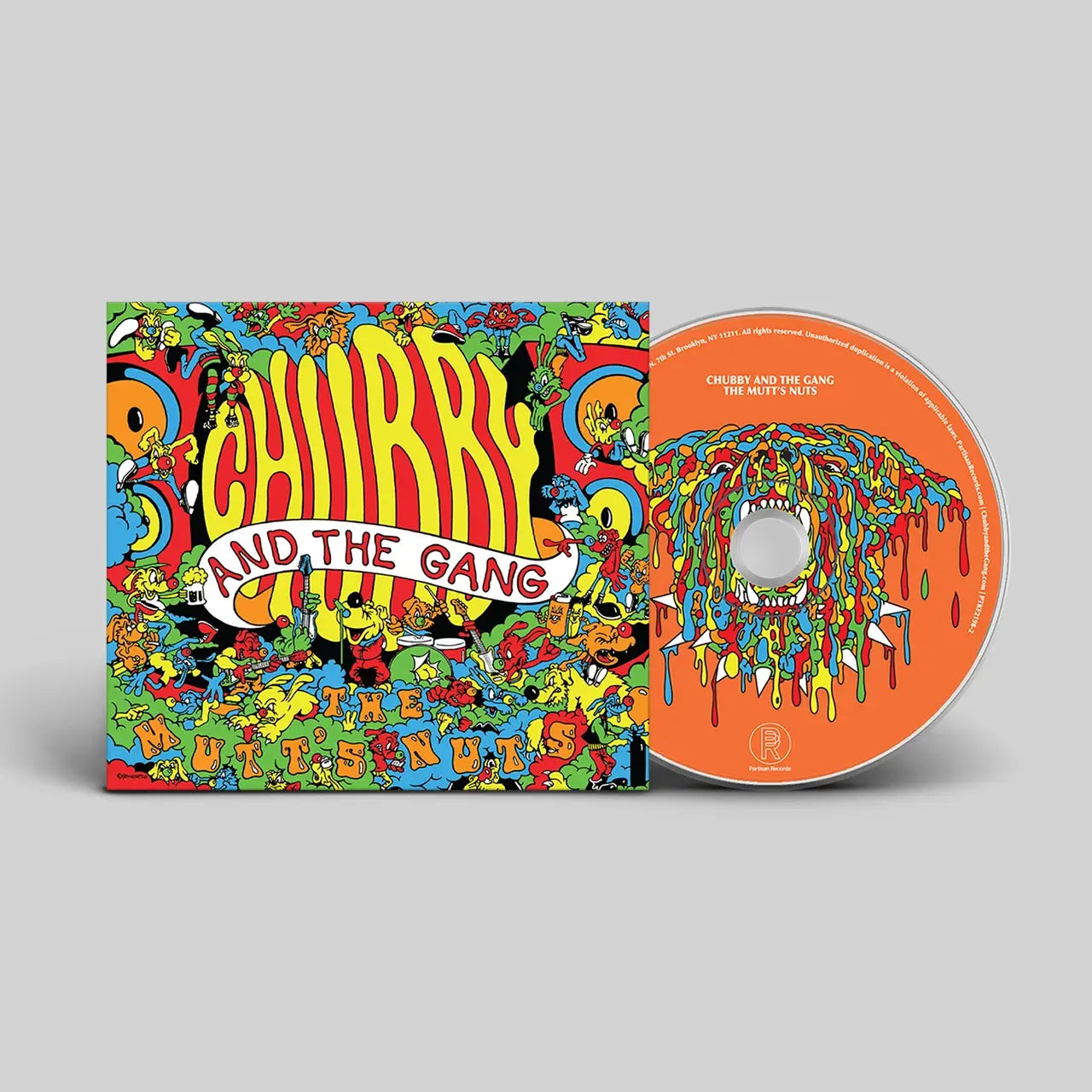 The Mutt's Nuts CD by Chubby And The Gang album artwork