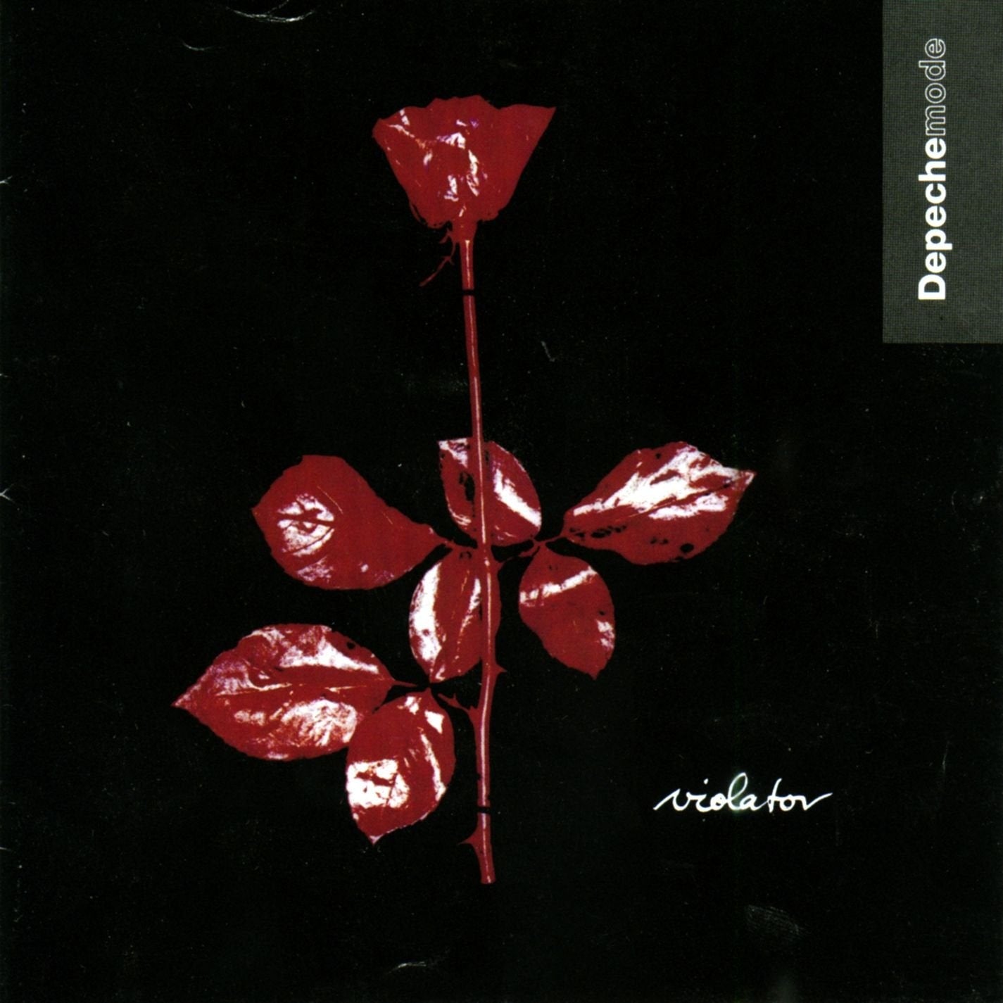 Violator CD by Depeche Mode album artwork
