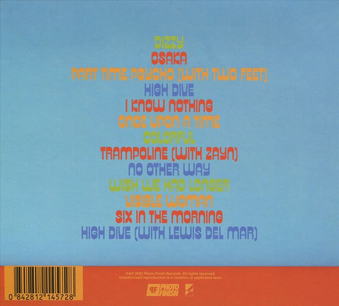 High Dive CD by SHAED album artwork