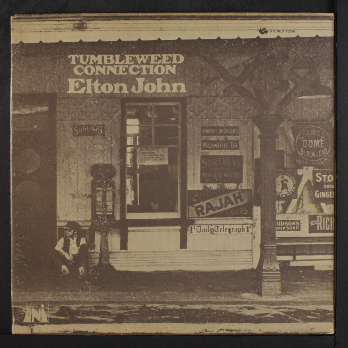 Tumbleweed Connection LP by Elton John album artwork