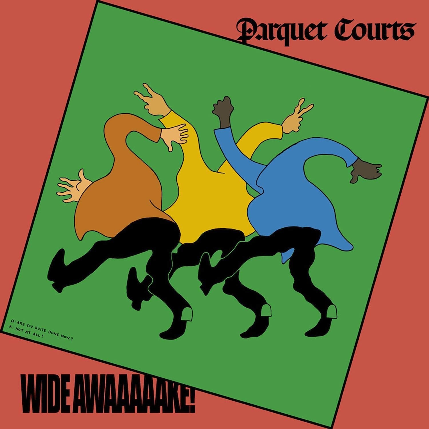 Wide Awake LP by Parquet Courts album artwork