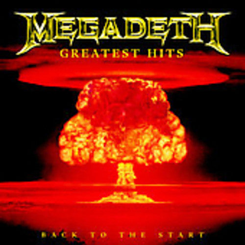 Greatest Hits CD by Megadeath album artwork
