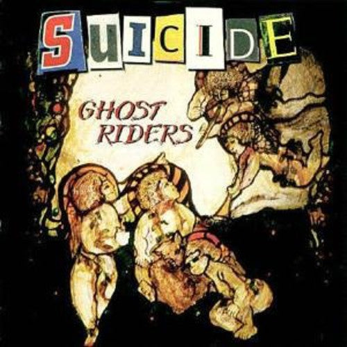 Ghost Riders LP by Suicide album artwork