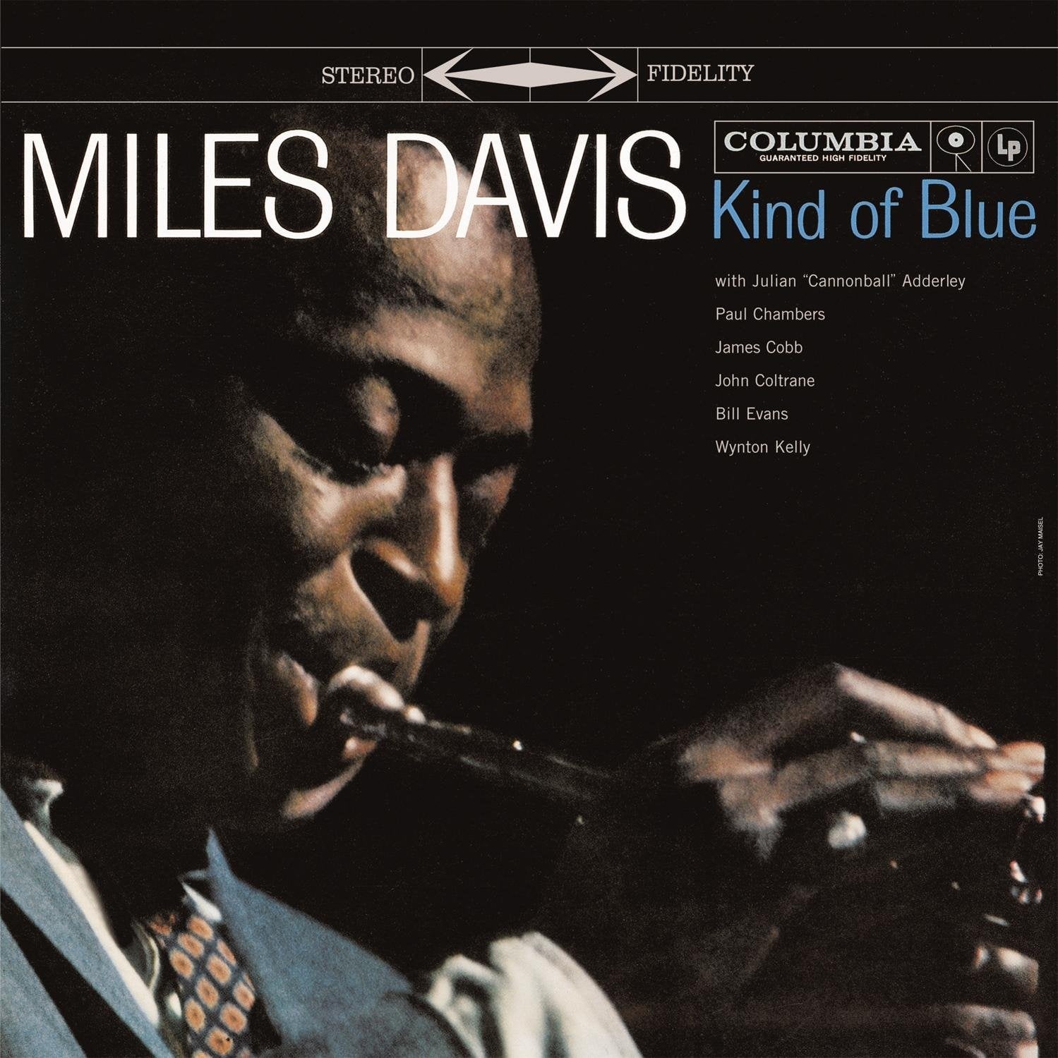 Kind of Blue LP by Miles Davis album artwork
