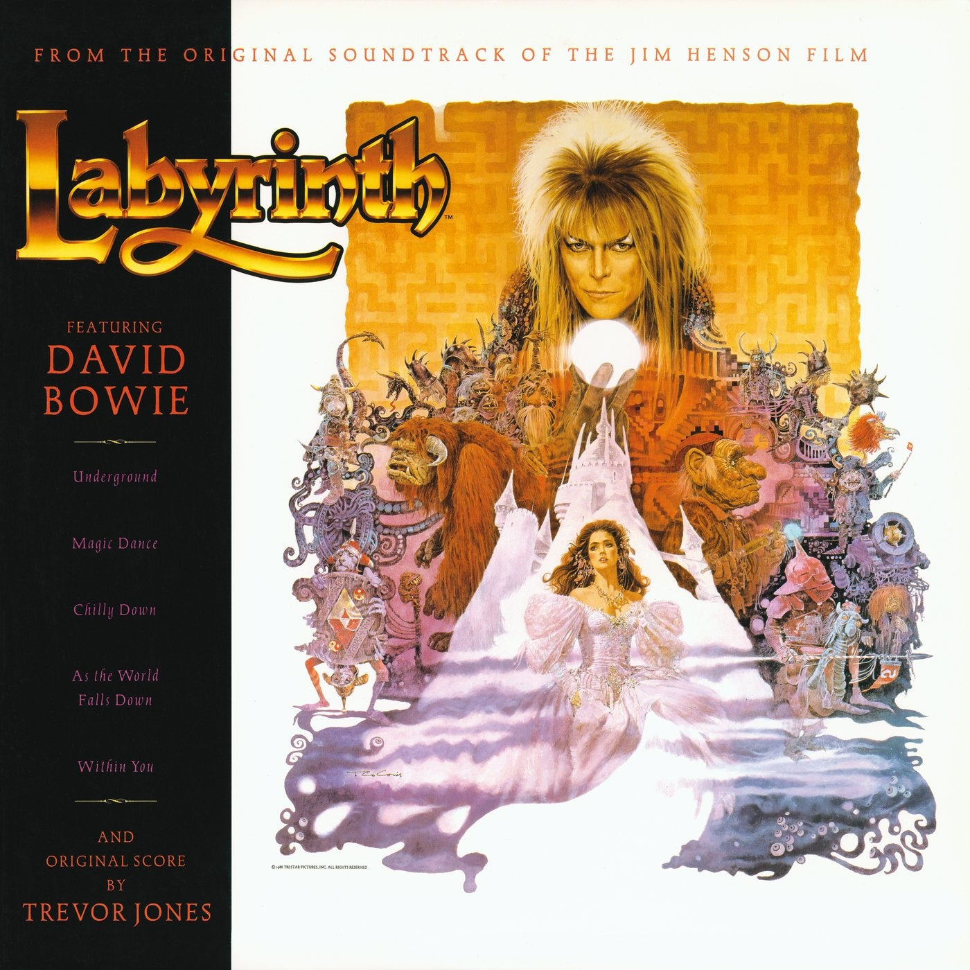 Labyrinth Soundtrack by David Bowie album artwork