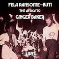 Fela Live with Ginger Baker LP by Fela Kuti album artwork