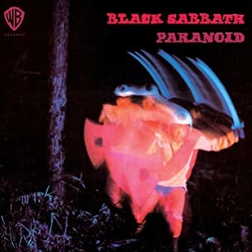 Paranoid CD by Black Sabbath album artwork