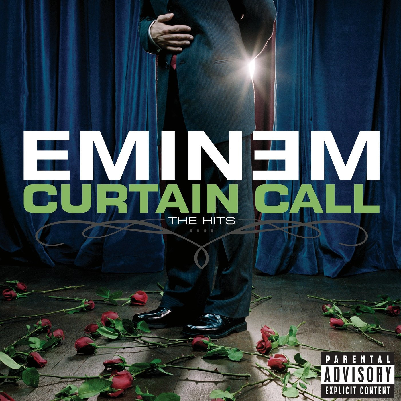 Curtain Call: The Hits LP by Eminem album artwork