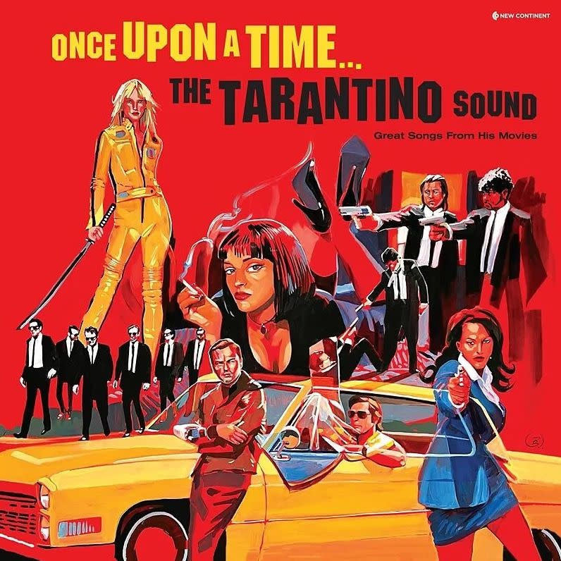 Once Upon a Time... The Tarantino Sound LP by Various album artwork
