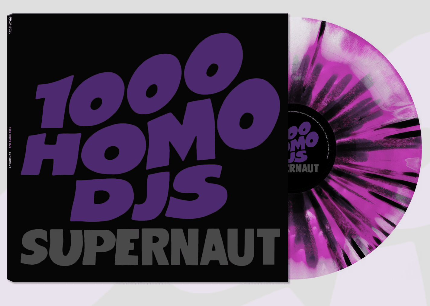 Supernaut LP by 1000 Homo DJs album artwork