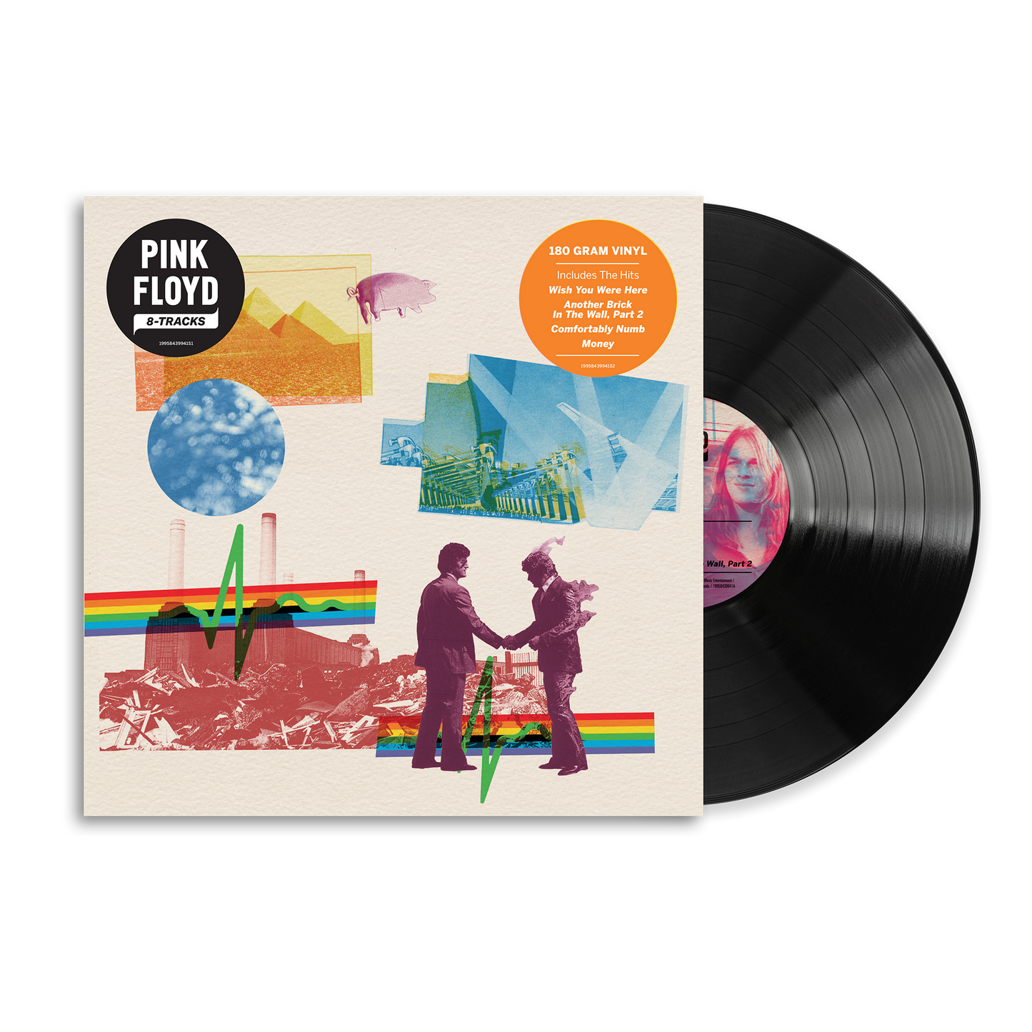 8-Tracks LP by Pink Floyd album artwork
