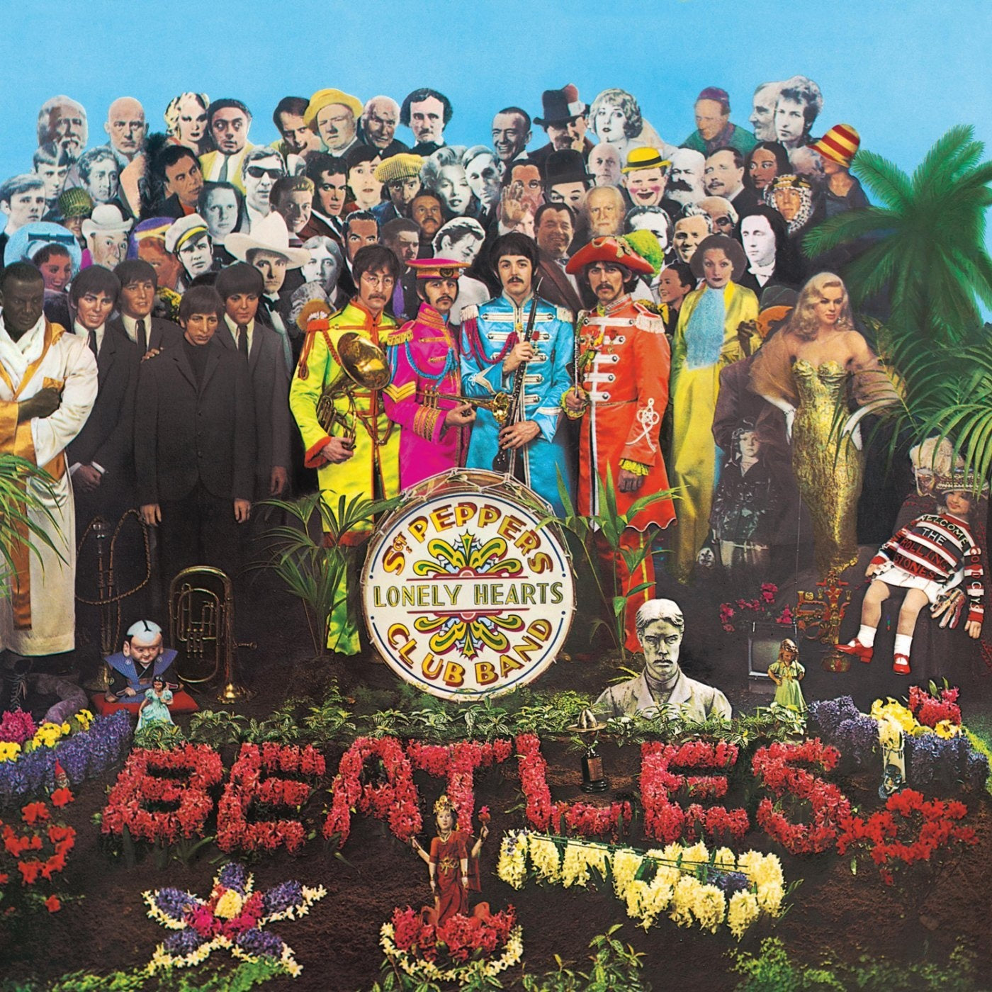 Sgt Pepper's Lonely Hearts Club Band LP by The Beatles album artwork