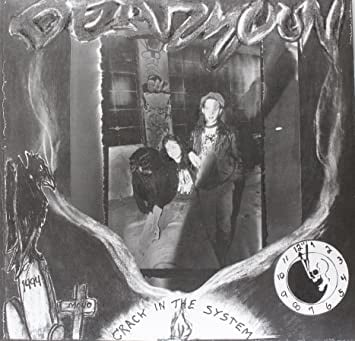 Crack in the System LP by Dead Moon album artwork