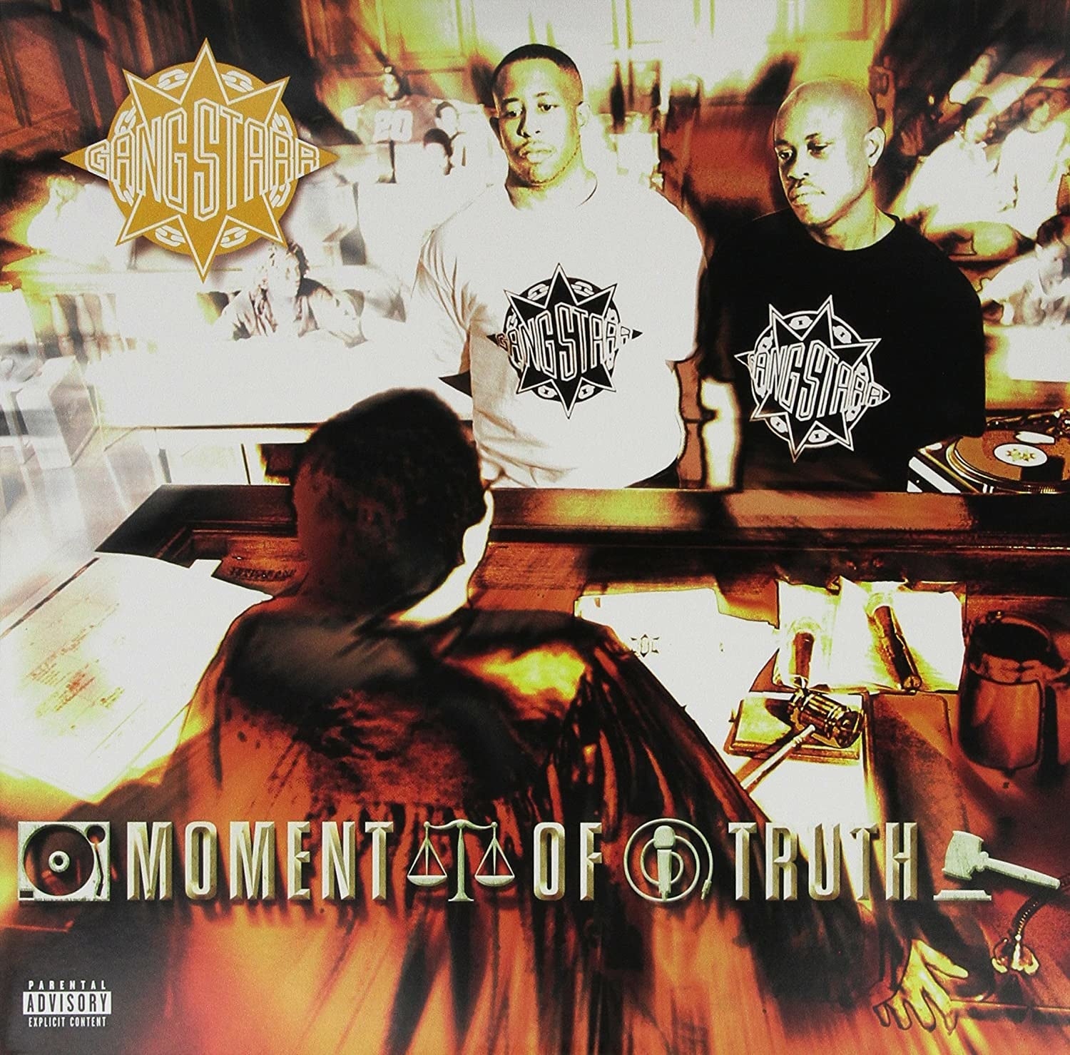 Moment of Truth 3LP by Gang Starr album artwork