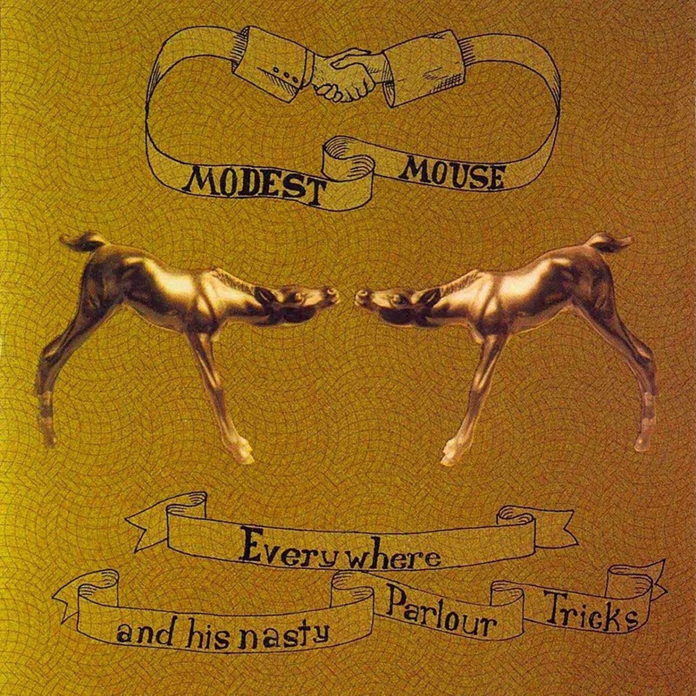 Everywhere & His Nasty Parlour Tricks LP by Modest Mouse album artwork