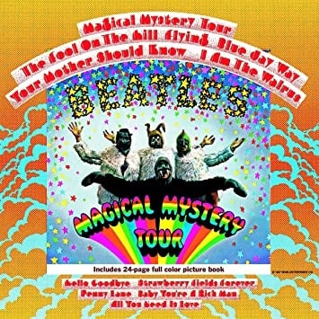 Magical Mystery Tour Remastered LP by The Beatles album artwork