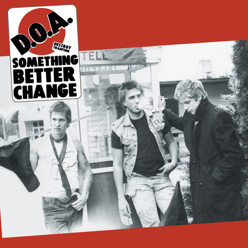 Something Better Change LP by DOA album artwork