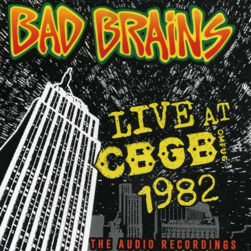 Live at CBGB CD by Bad Brains album artwork