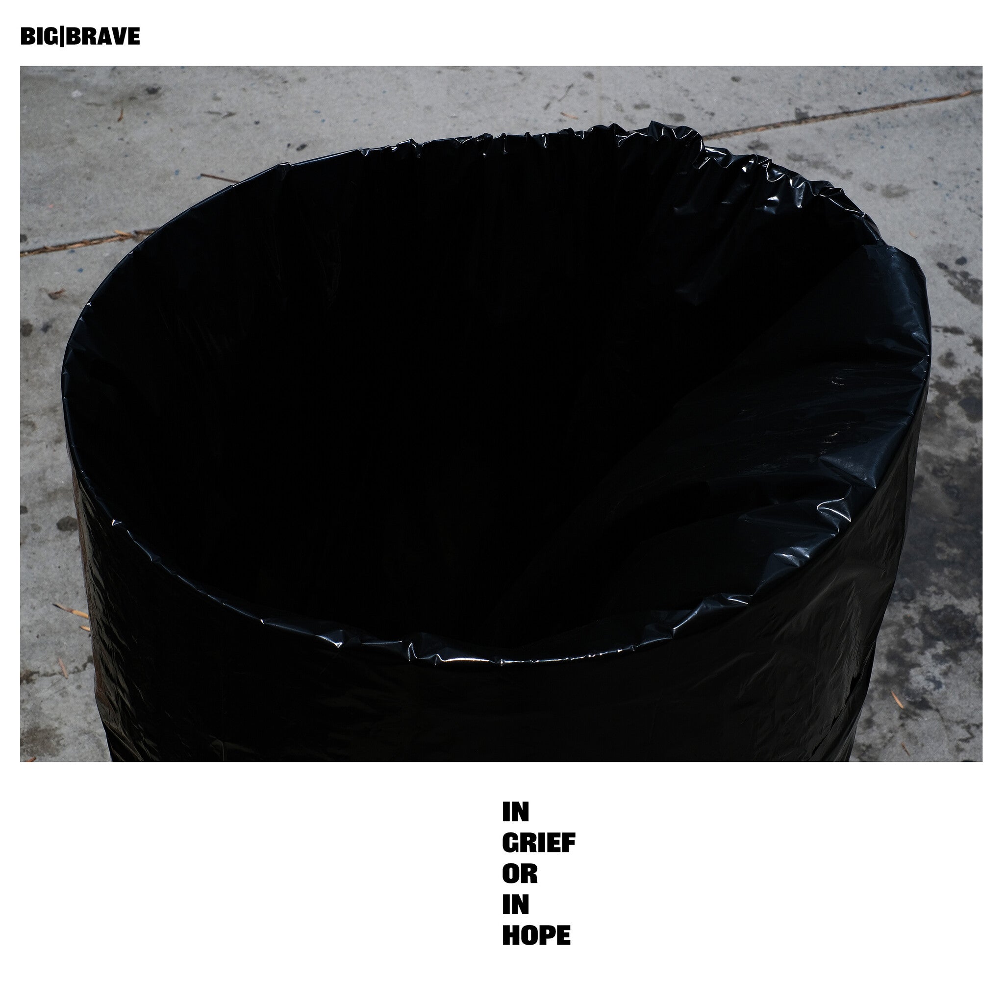 In Grief or in Hope LP by BIG|BRAVE album artwork