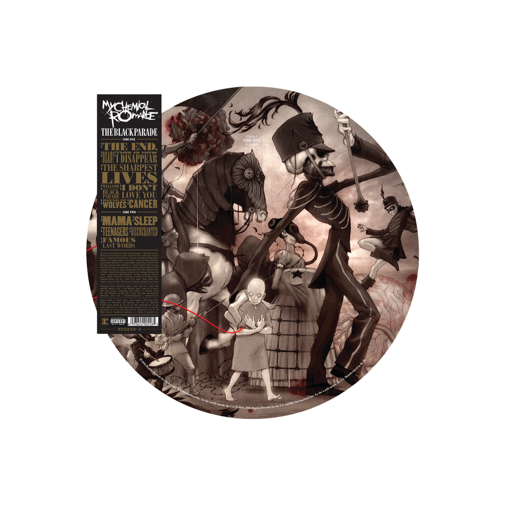 The Black Parade LP by My Chemical Romance album artwork