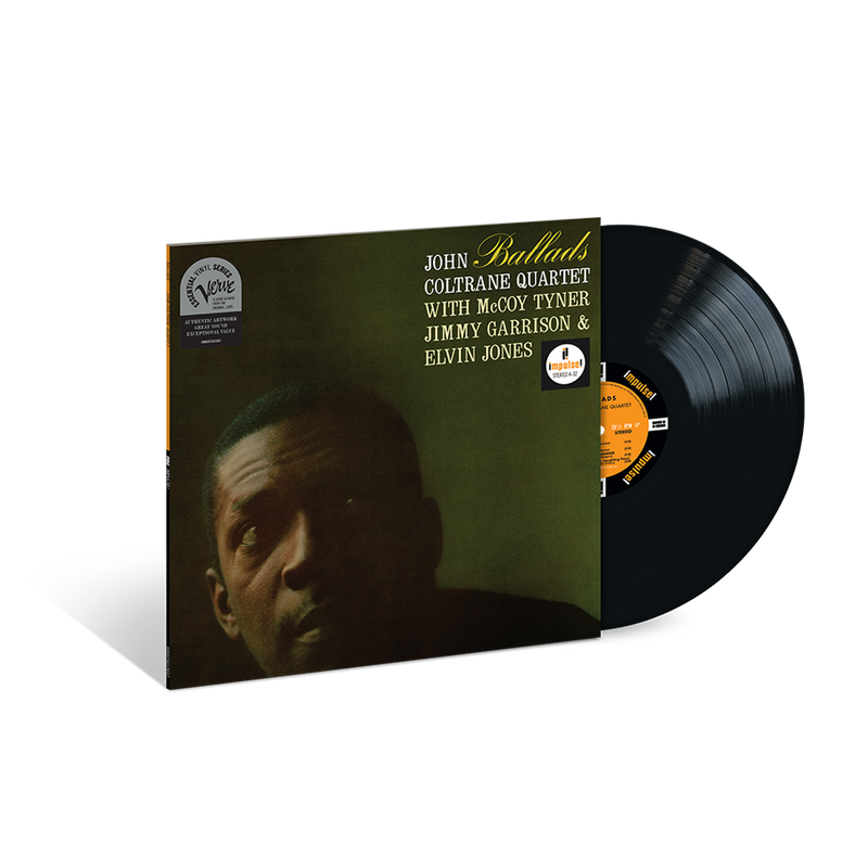 Ballads LP by John Coltrane album artwork