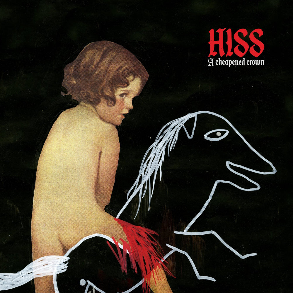 A Cheapened Crown LP by Hiss album artwork